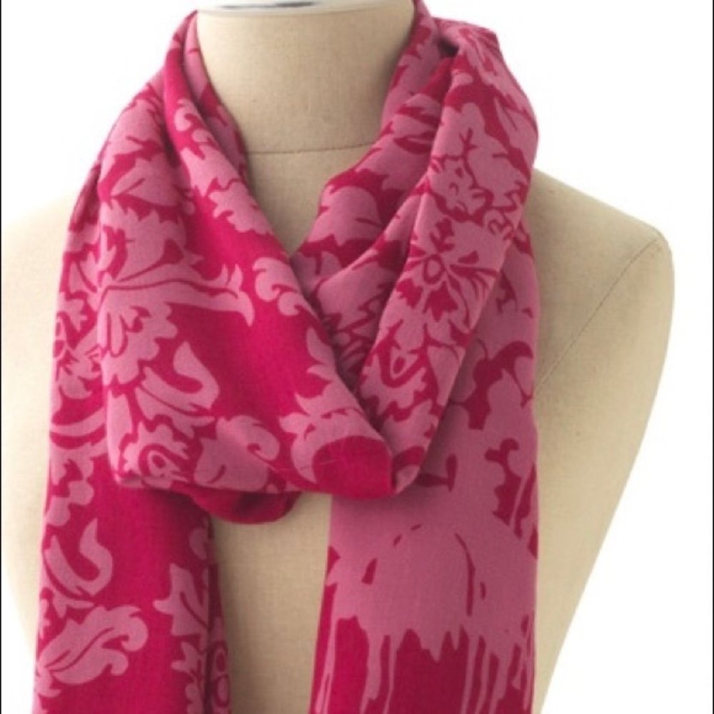 Stella and Dot Bryant Park Scarf/Wrap -Pink
